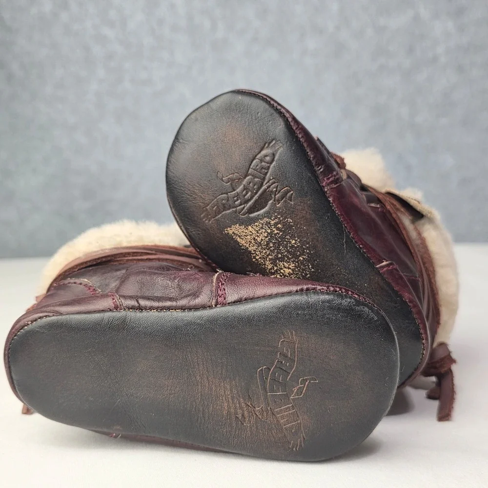 FREEBIRD BABY MOCCASINS - BABY SIZE 3 - Picture 3 of 6